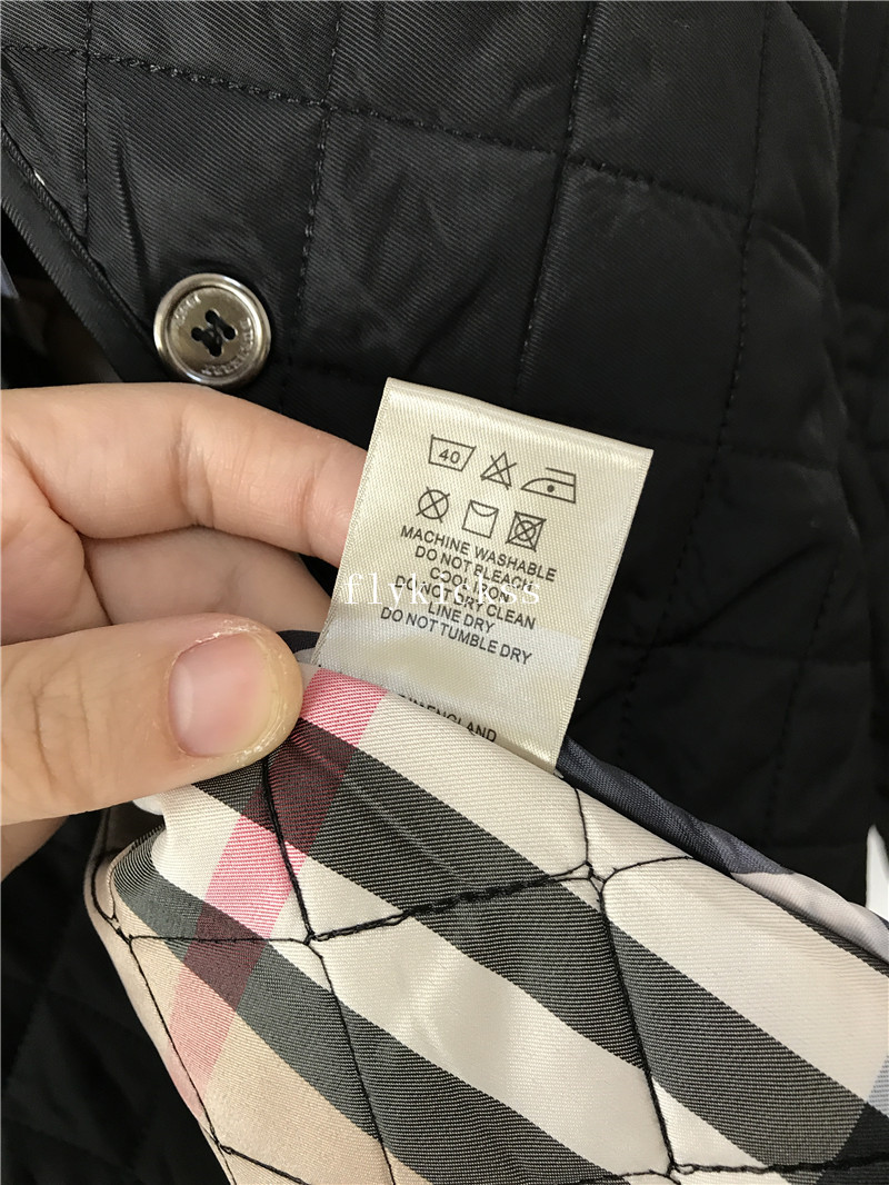 Burberry Winter Coats Women Black Ladies Jackets Overcoats